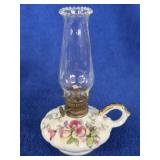 Vintage Porcelain Miniature Oil lamp