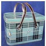 Vintage Mid Century Nesco CoolRyte Picnic Basket