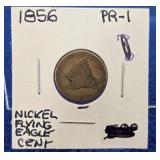 1856 Flying Eagle Cent U.S Penny