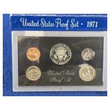 United States 1971 Proof Coin Set