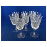 8- Waterford Water Goblets