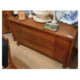 Ranch Oak Drop Leaf Server