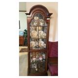 Glass Door Curio Cabinet