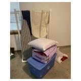 PVC Clothes Rack, Bedding & More