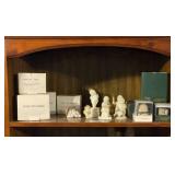 Shelf of Snow Babies Figures & Ornaments