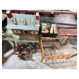 Vintage Tin Doll House & Misc. Child