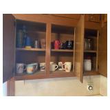 Contents of Upper Kitchen Cabinets