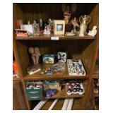 4 Shelves of Collectibles