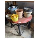 Steel Work Table & Misc.