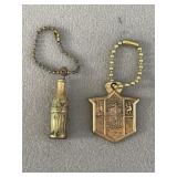 Plymouth and Coke Bottle Key Chains
