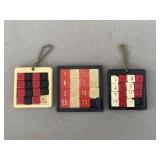 3 Slide Puzzles