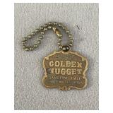 Golden Nugget Key Chain