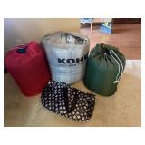 2 Sleeping Bags & A Blanket