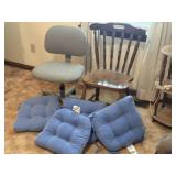 Office Chair, Side Chair & Cushions