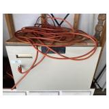 Metal Storage Cabinet & 4 Electric Cords
