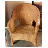 Wicker Arm Chair