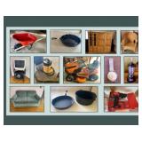 RIDING LAWN MOWER, FURNISHINGS, COLLECTIBLES & MORE