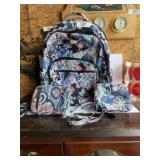 Vera Bradley Matching Shoulder Bag & Purse