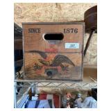 Anheuser-Busch Wood Box