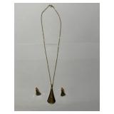 Matching Necklace & Earring Set