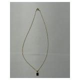 Estate Large Red Stone Necklace