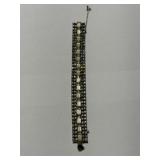 Gorgeous 5 Row Crystal Estate Bracelet