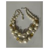 Double Row Large Necklace