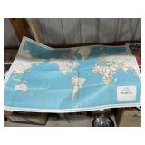 Hamond Classic Map of the World