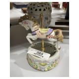 Porcelain Musical Carousel