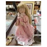 Ornate Porcelain Doll