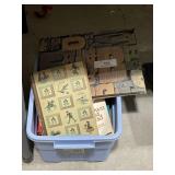 Tote of Vintage Books