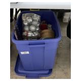 Tub of Holiday Dï¿½cor