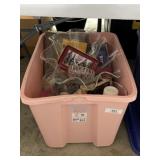 Tub of Vintage Items