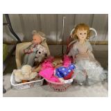 Lot of Vintage Dolls & Toys