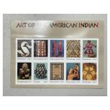 Art of The American Indian 37 Cent Stamps