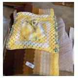 Lot of Afghans & Blankets