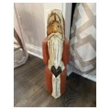 Wood Carved Santa