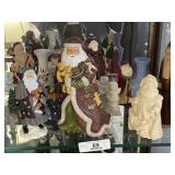 Santa Figurines, Vases & Angels