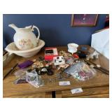 Large Lot of Costume Jewelry & Misc