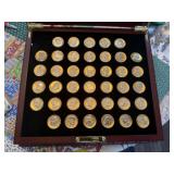 39 $1 Presidential Coins