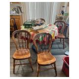 Round Kitchen Table & 4 Chairs