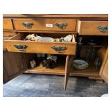 Contents of Bottom of Hutch