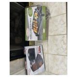 Electric Skillet & 18 Piece BBQ Tool Set