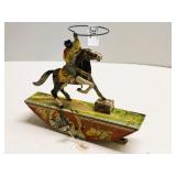 Marx "Range Rider" Tin Litho Wind-Up Cowboy Toy