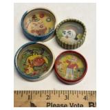 Vintage Tin Dexterity Puzzle Games