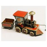 Vintage Cragstan "Oldtimer Locomotive" Toy Train