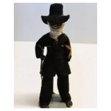 Antique Walnut-Head Preacher Doll