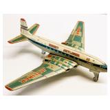 Tin Friction De Havilland Comet Jetliner Toy