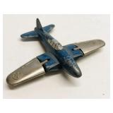 Vintage Hubley Kiddie Toy Jet Fighter #430