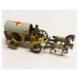 Vintage Hausser Elastolin Camo Military Ambulance
